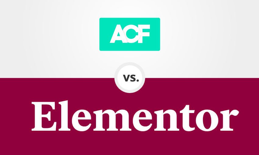 Elementor vs ACF